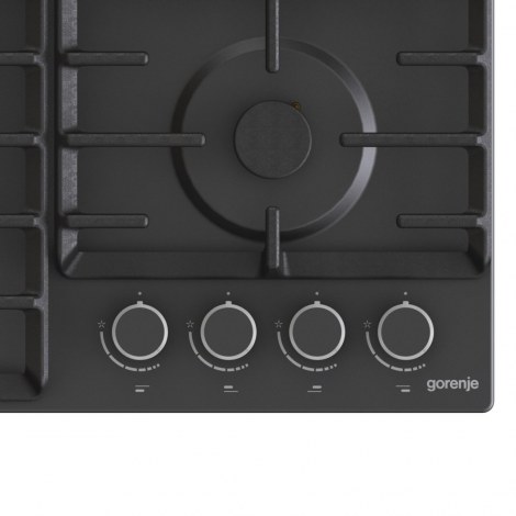 Gorenje | GW642AB | Hob | Gas | Number of burners/cooking zones 4 | Rotary knobs | Black - 3